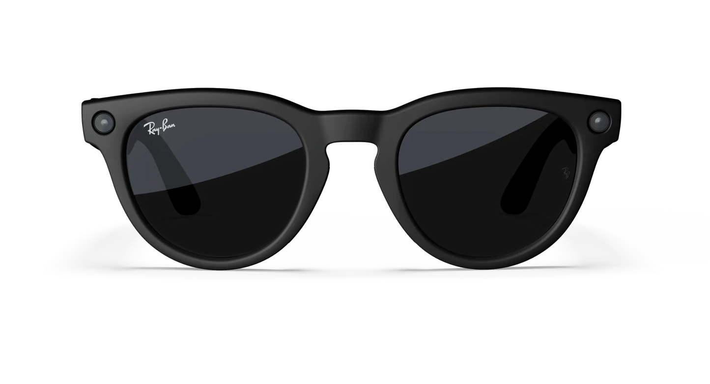 Ray-Ban Meta Headliner Charcoal Black